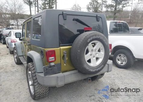 2008 Jeep Wrangler Unlimited X from USA, damaged, VIN 1J4GA39108L518445